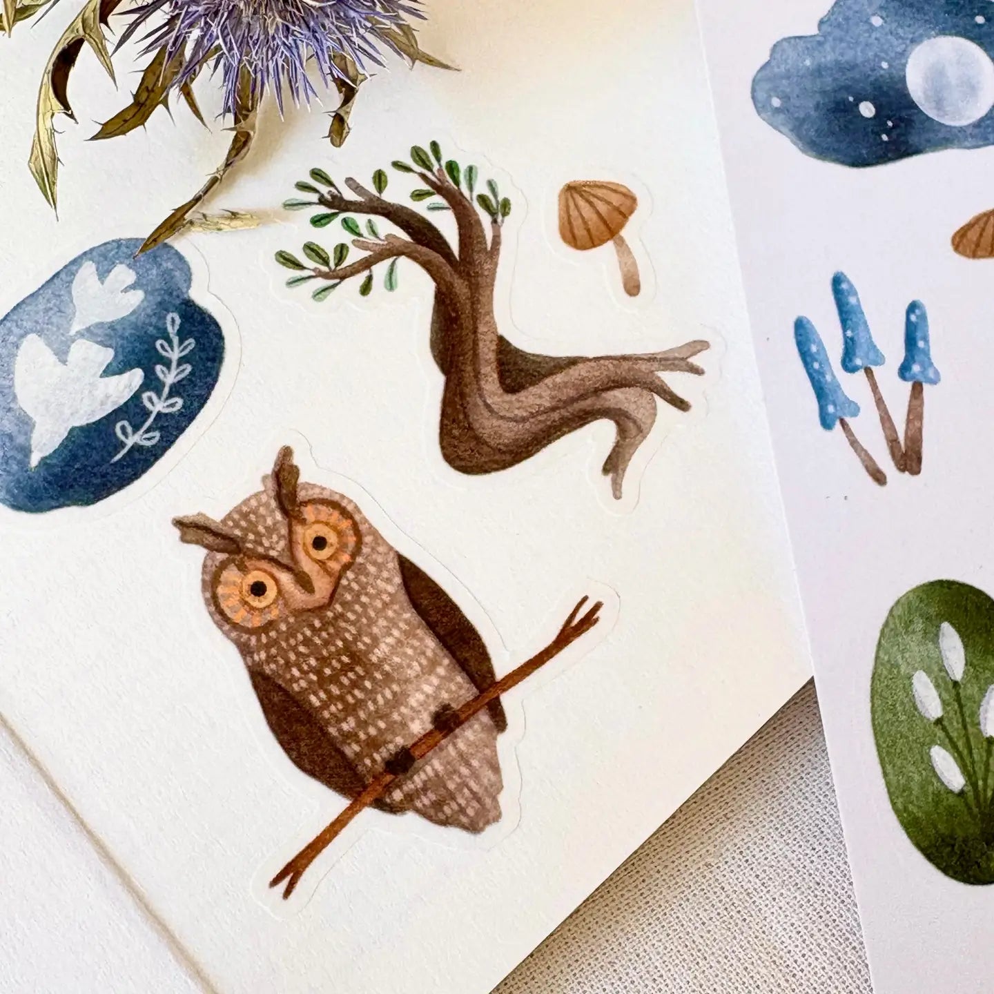 Nikki Dotti - Stickervel 'Dreamy Night' A6