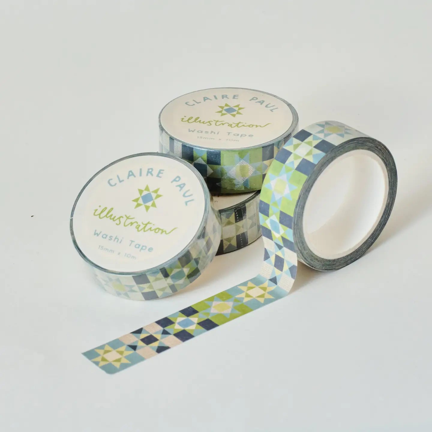 Claire Paul - Washi Tape 'Patchwork Stars'