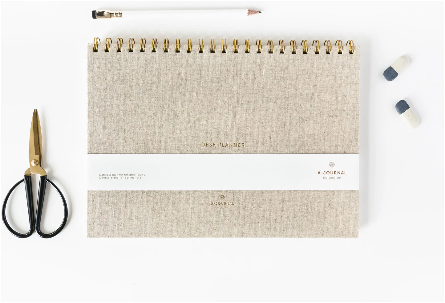 A-Journal - Deskplanner Linnen