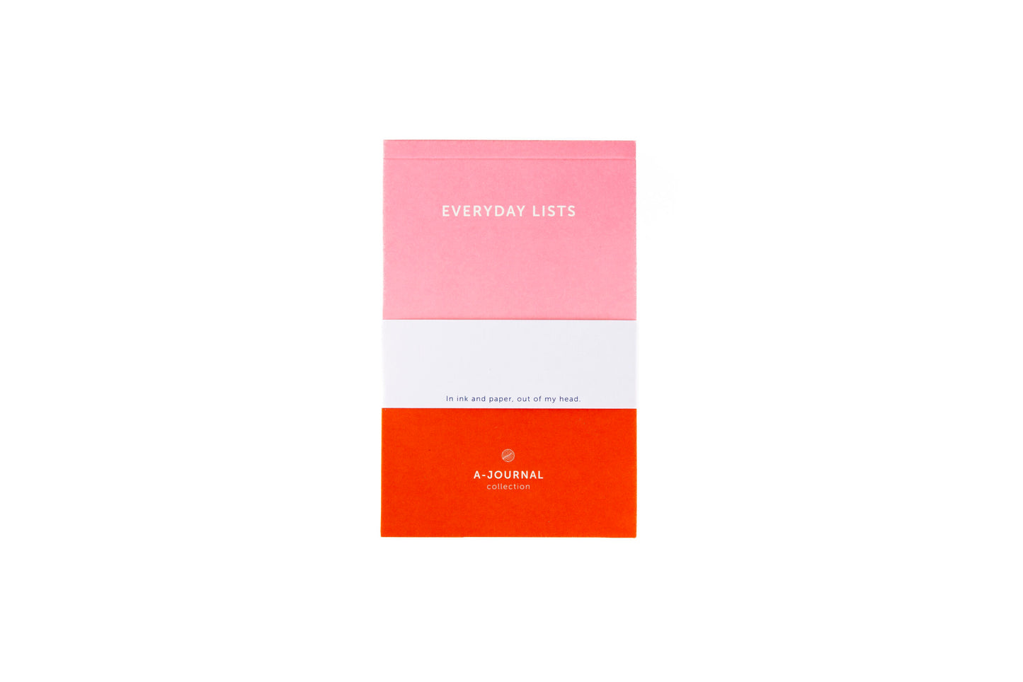 A-Journal Notepad "To do" - Pink Red
