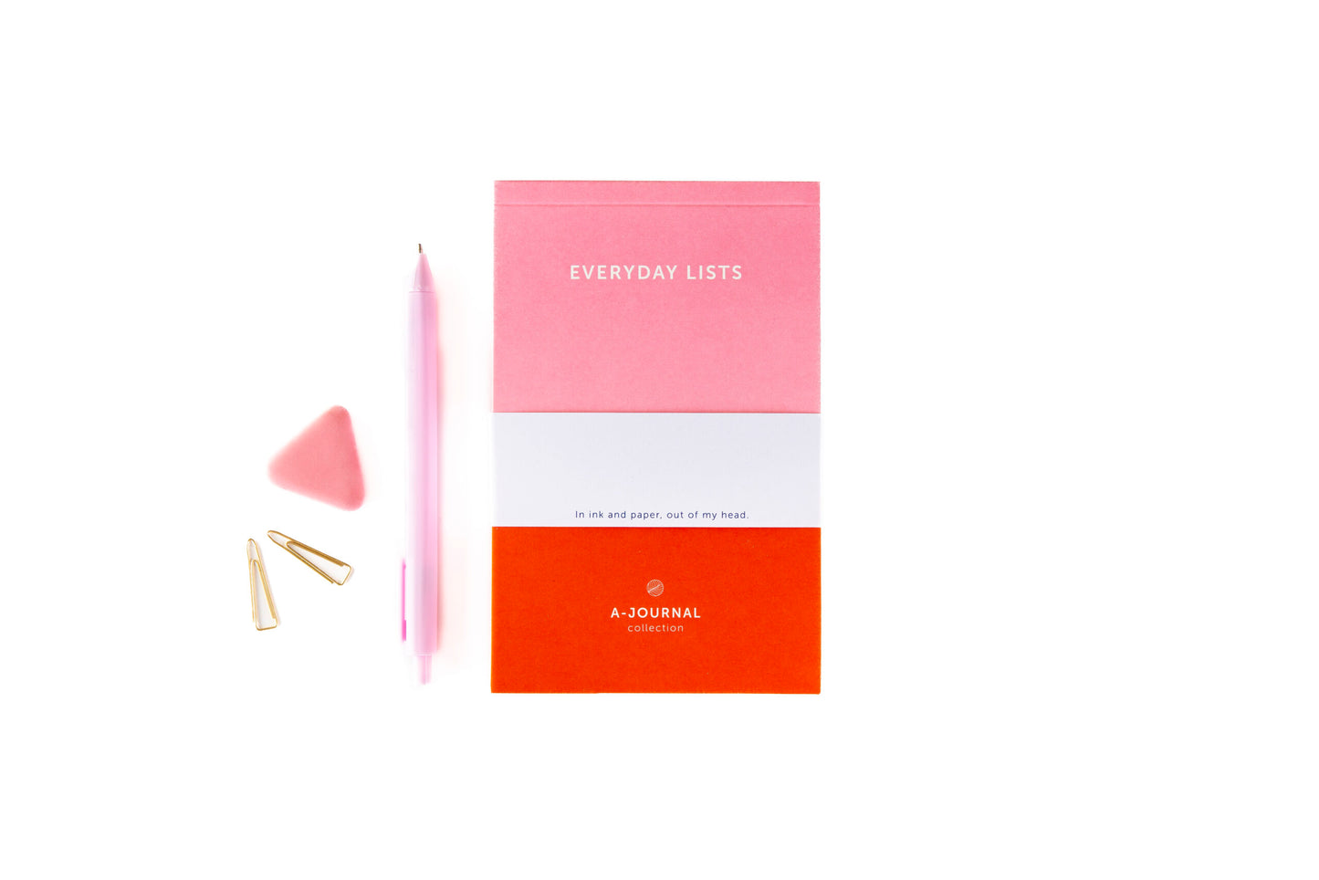 A-Journal Notepad "To do" - Pink Red