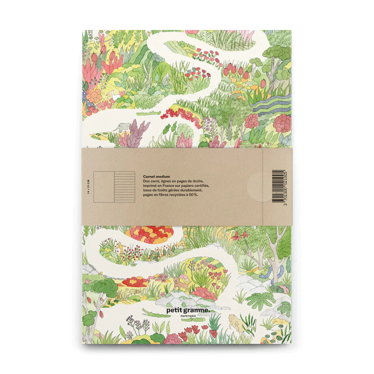 Petit Gramme Notizbuch – A5 Amazon (leer/liniert)