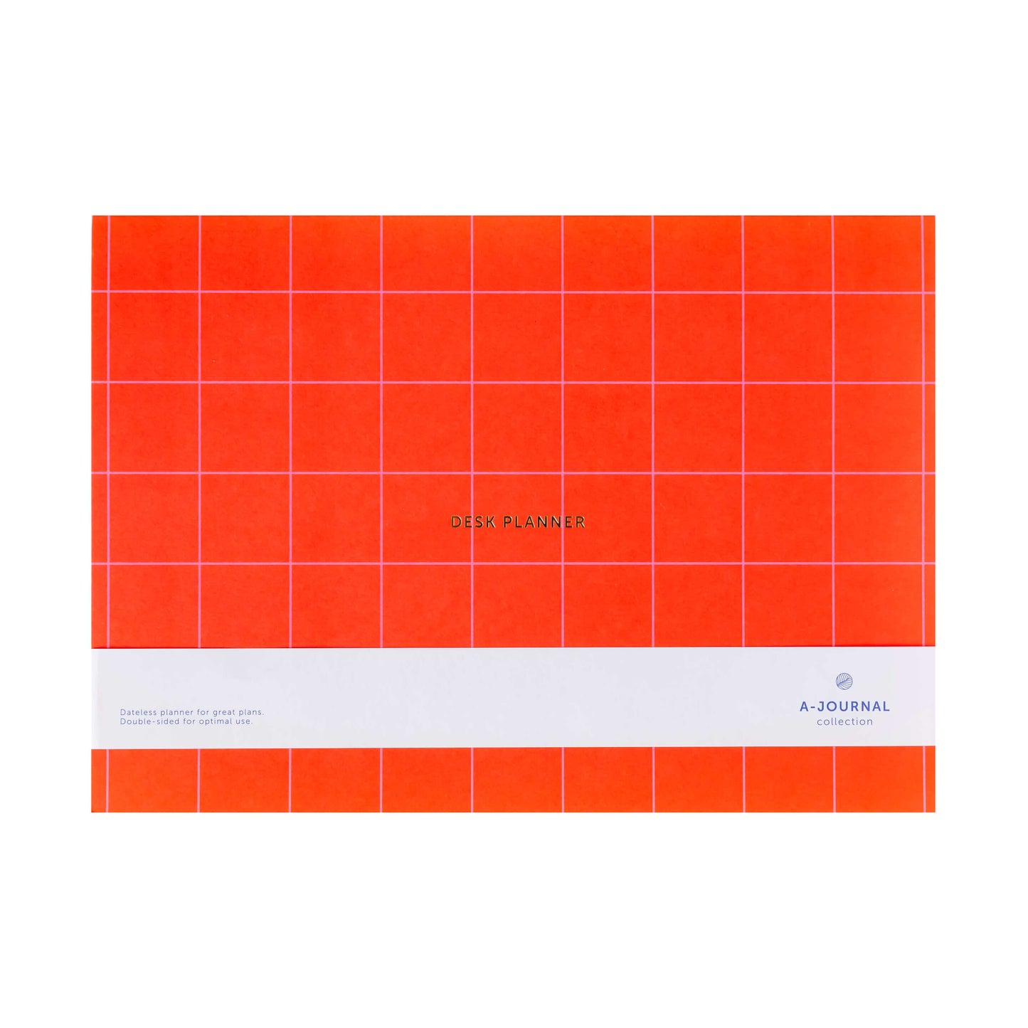 A-Journal - Desk Planner Red