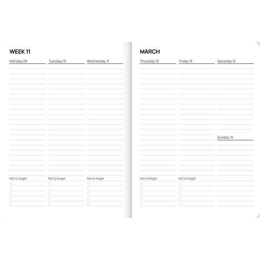 A-Journal Fabrique Agenda 2026 - Sun Beige