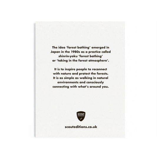 Scout Editions - Wenskaart Forest Bathing Mini Card