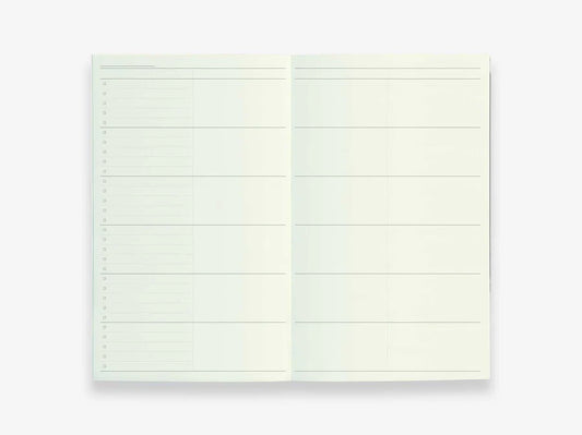Hightide 2025 Diary Katy B6 Slim - White