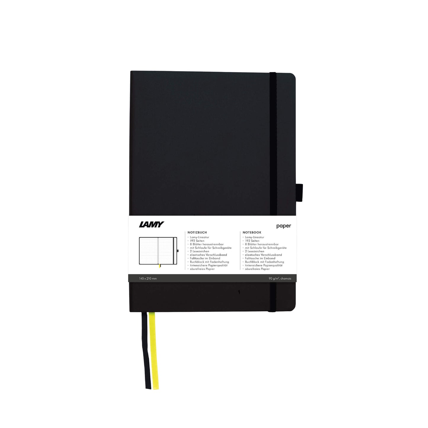Lamy Notizbuch Softcover A5 - schwarz