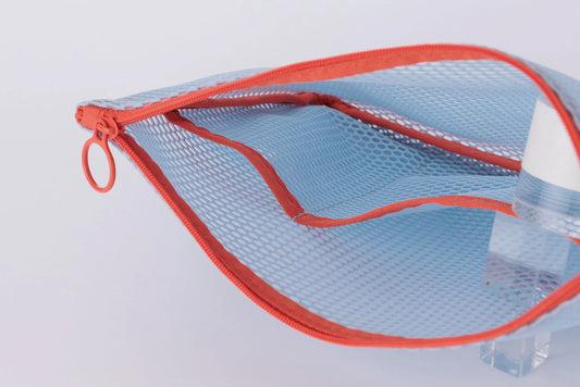 Mesh Pouch A5 etui Sunrise Blue - Mark's Inc.
