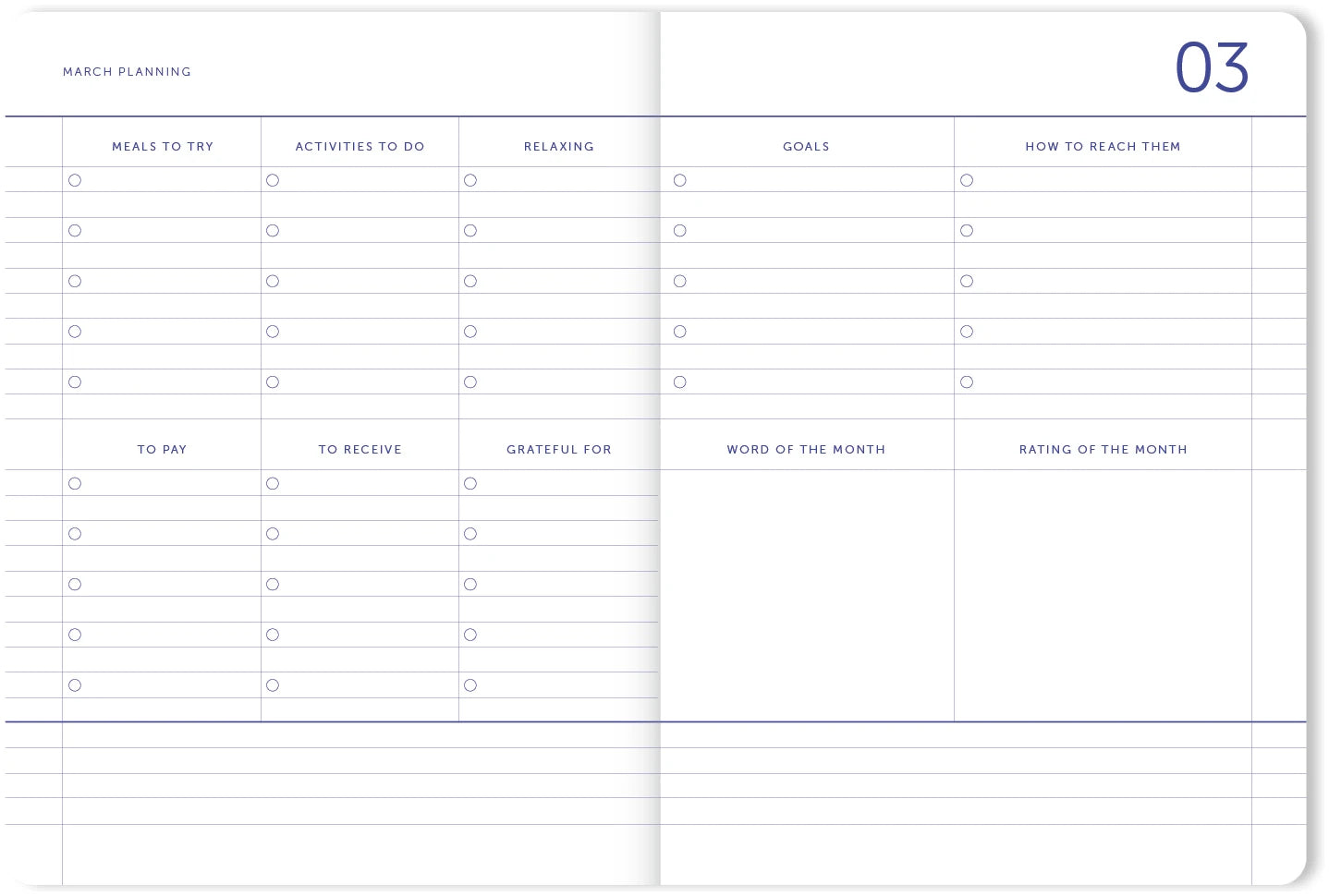A-Journal - My Journal Agenda 2024 - Dark Blue