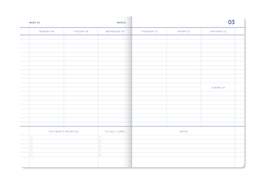 Planner 2027 Chocolate - A-Journal