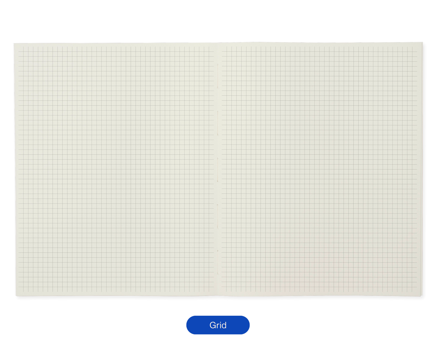 Pith - Pomelo Notebook Black Split Grid