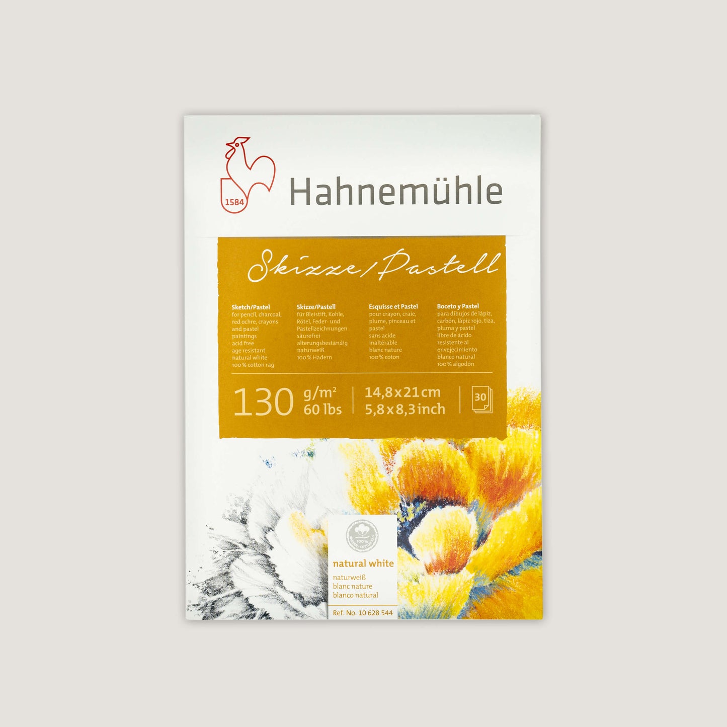 Hahnemühle sketch/pastel block - A5