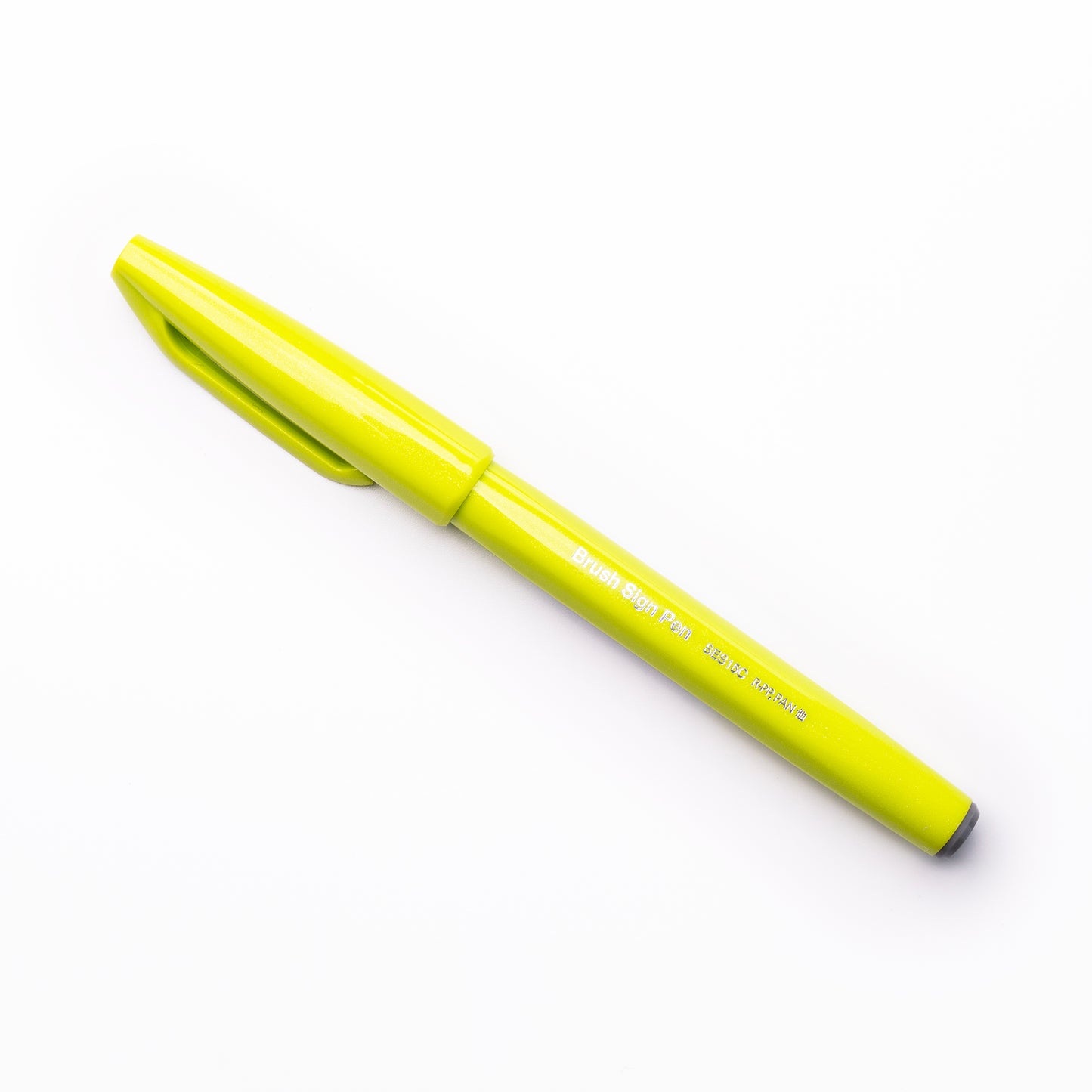 Pentel Brush Sign - Geel