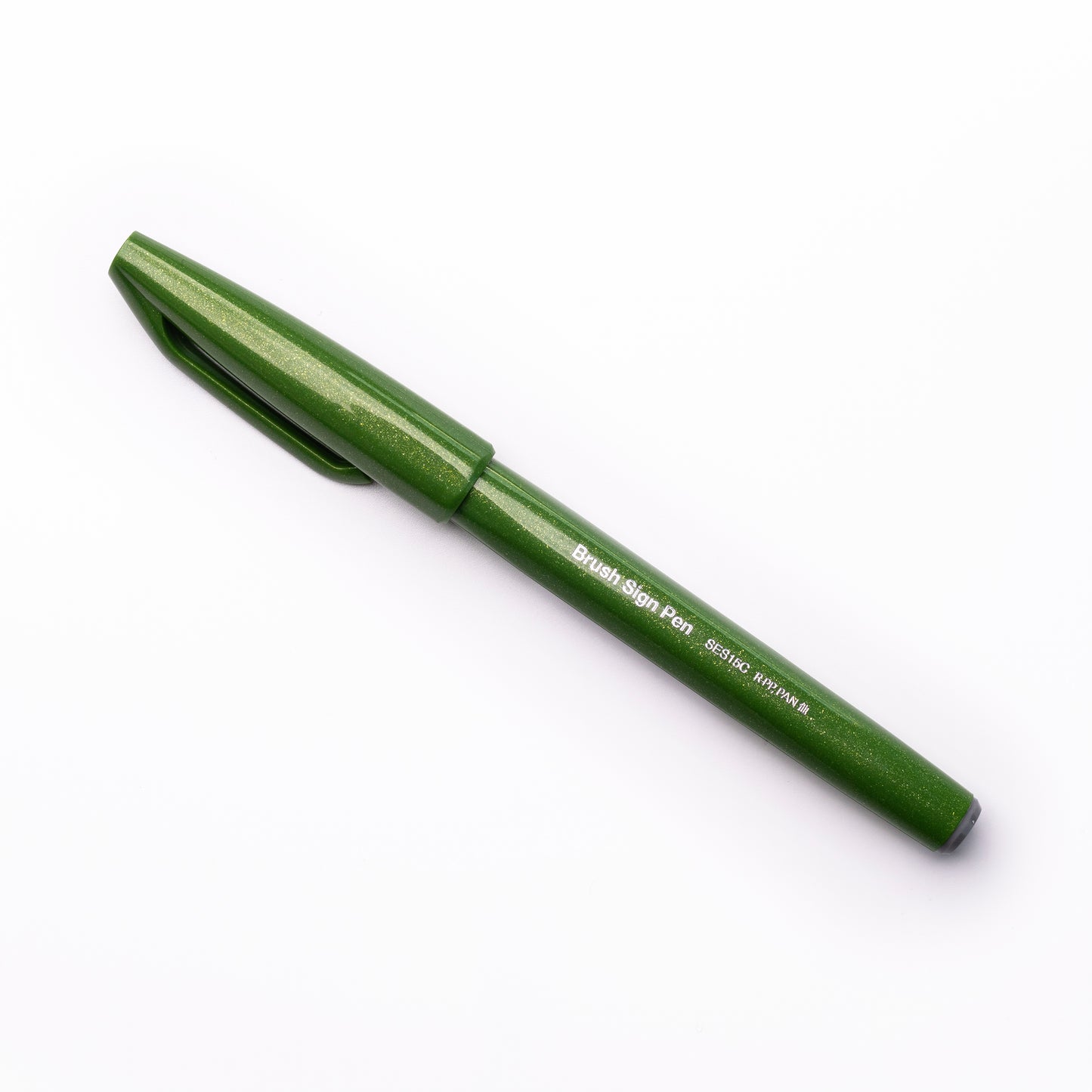 Pentel Brush Sign - Olive Green