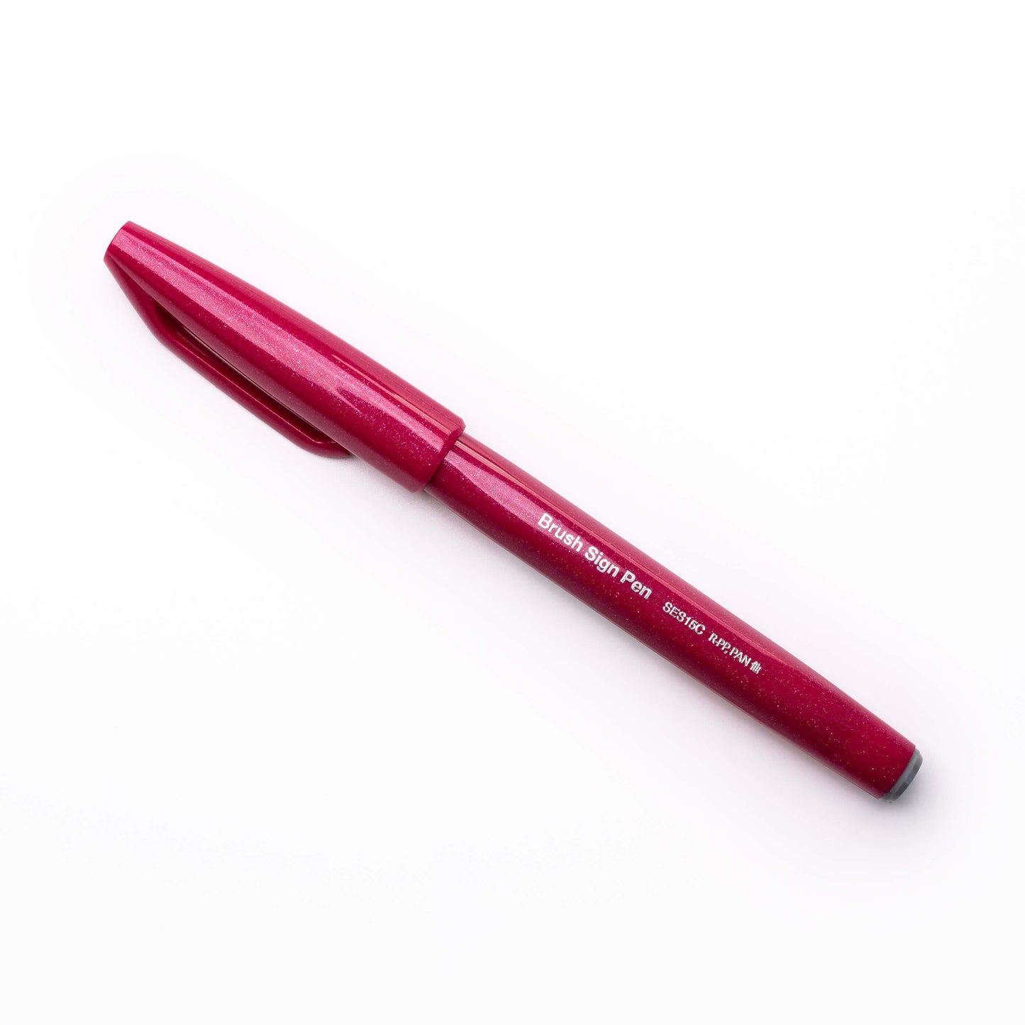 Pentel Pinselschild – Bordeauxrot