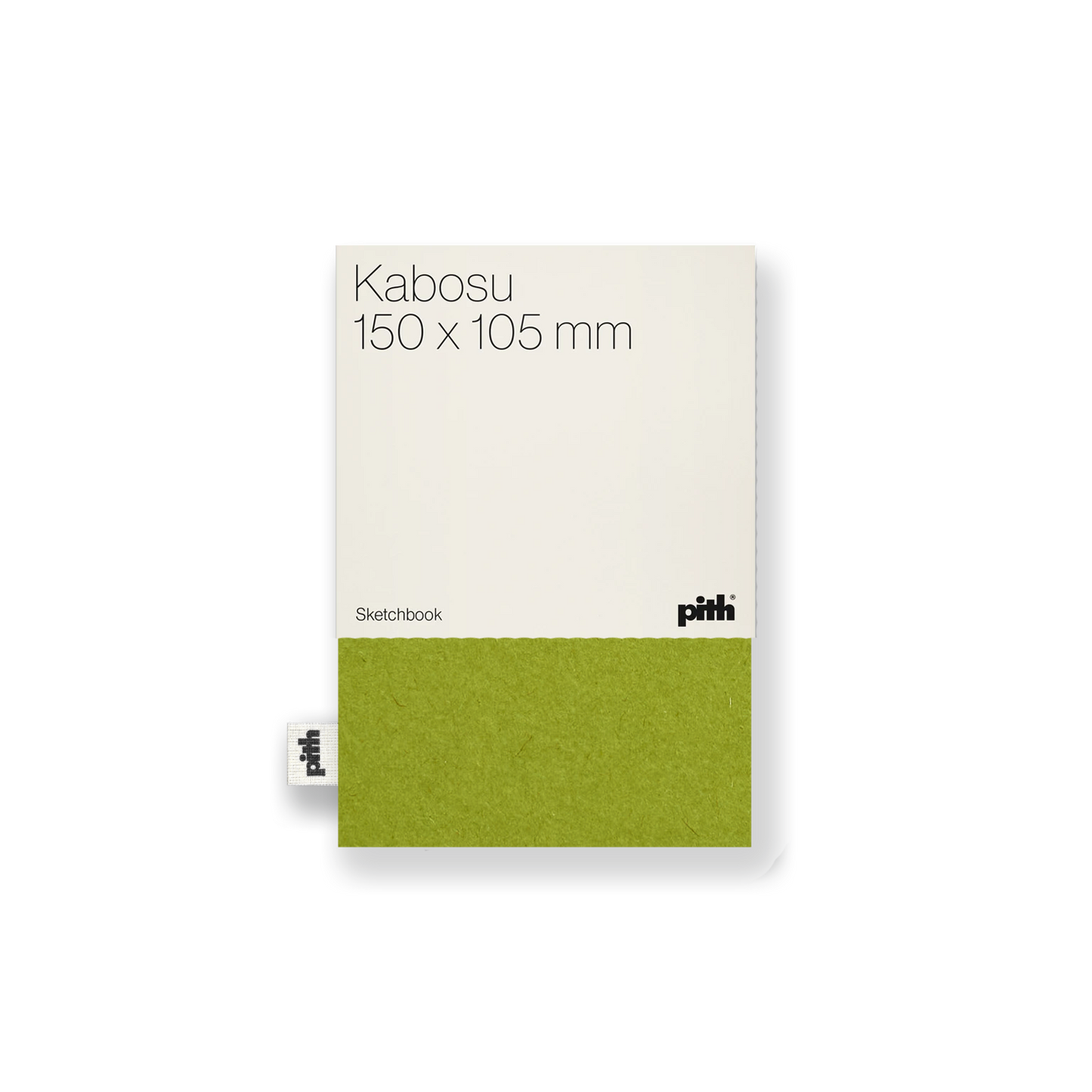 Pith Kabosu Schetsboek - Chartreuse