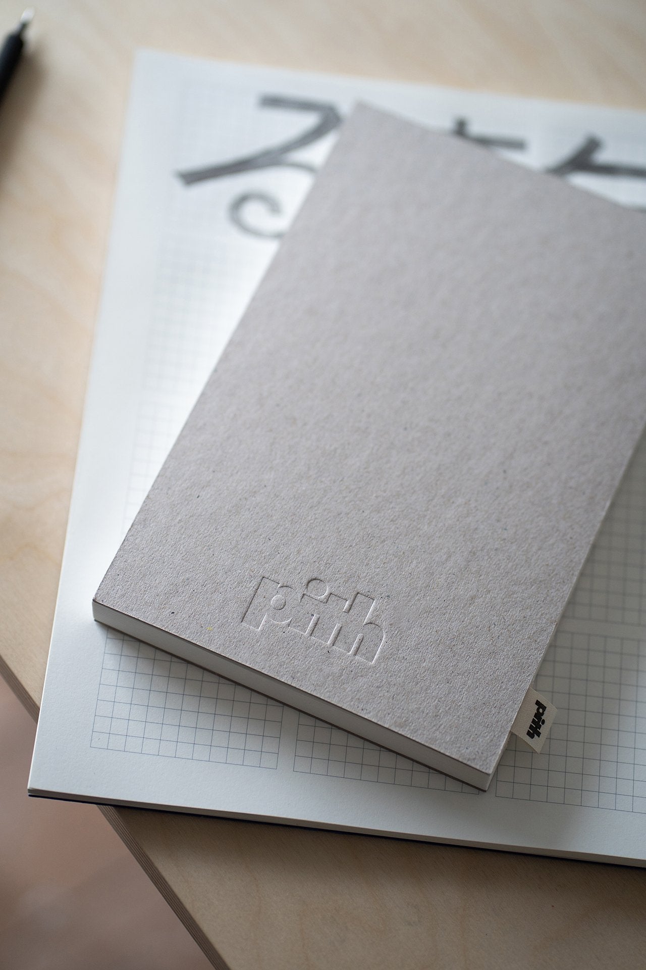 Pith - Yuzu Flex Notebook Soft Gray Blank