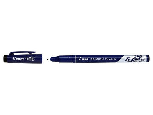 Pilot FriXion Fineliner Uitwisbare viltstift - Zwart (Fine)