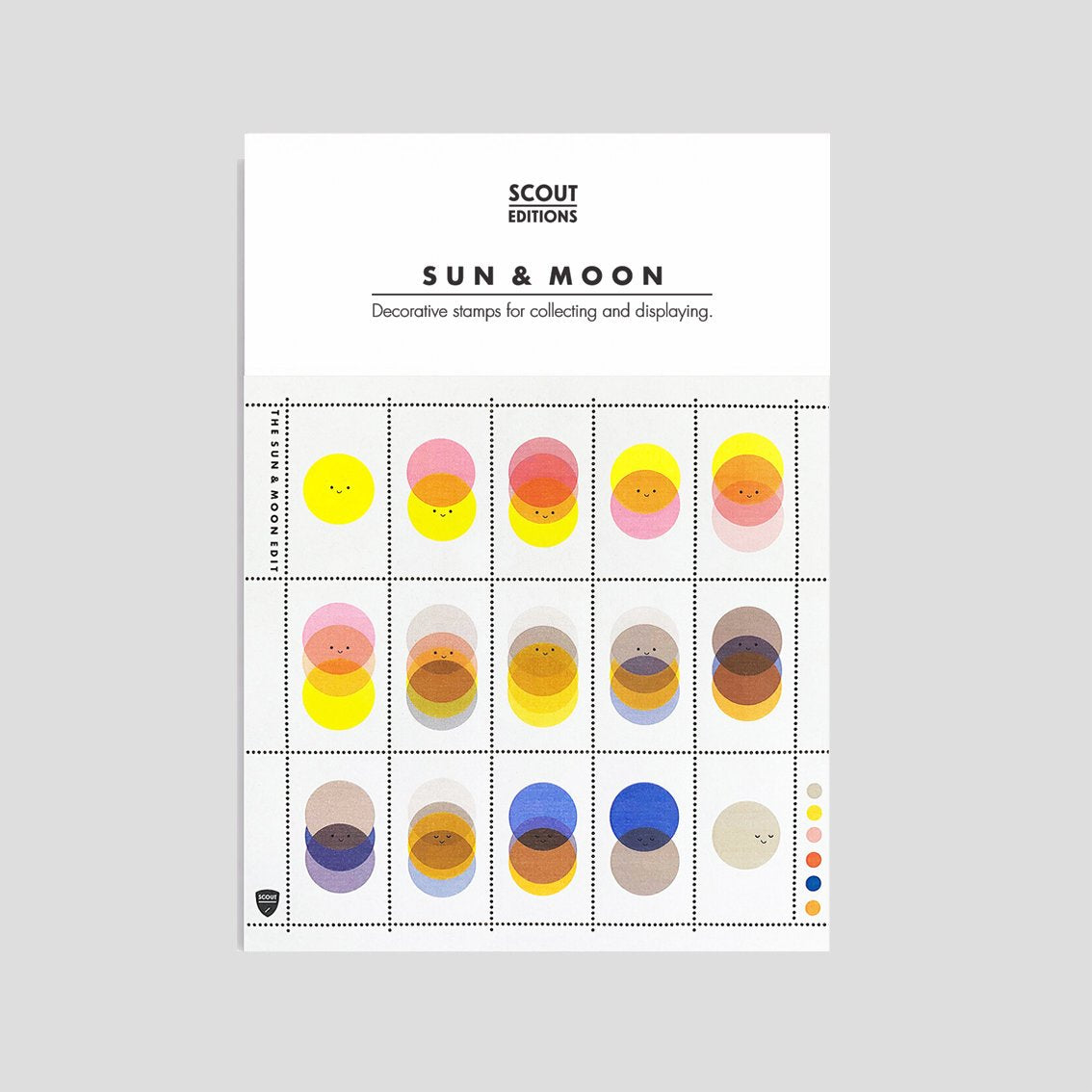 Scout Editions – Das Stempelset „Sonne und Mond“.