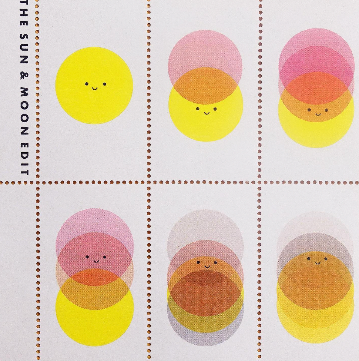 Scout Editions – Das Stempelset „Sonne und Mond“.