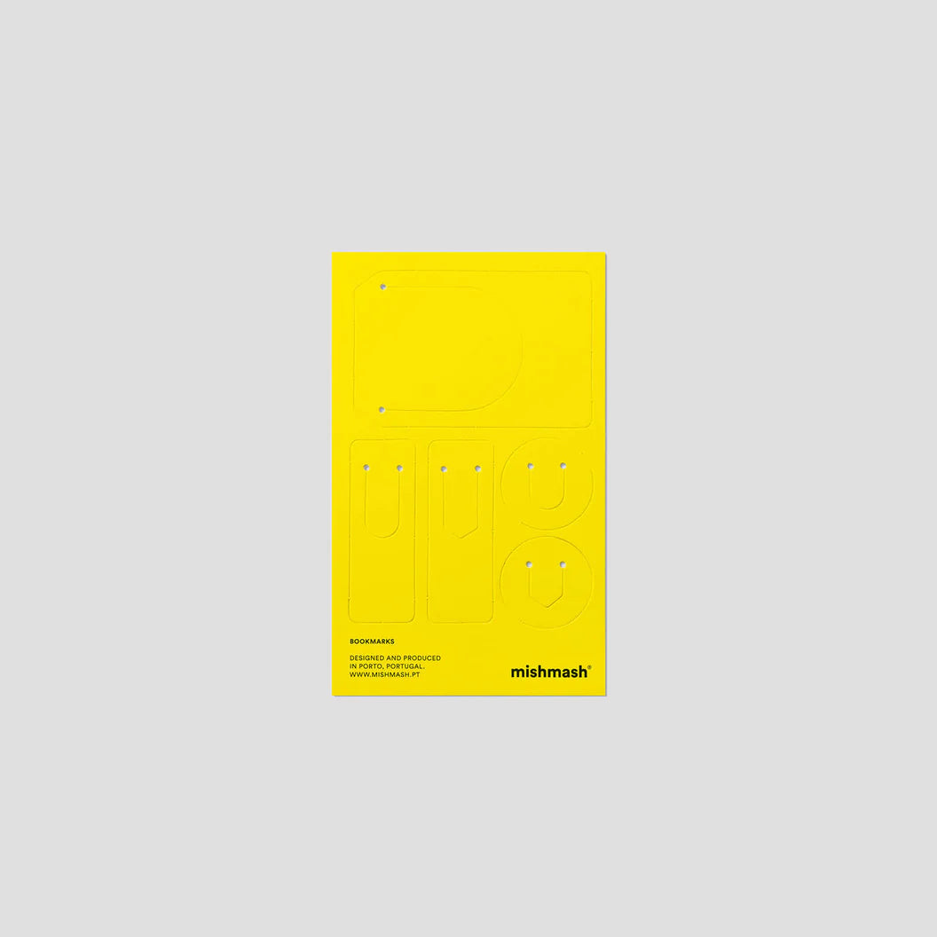 mishmash bookmarks - Yellow