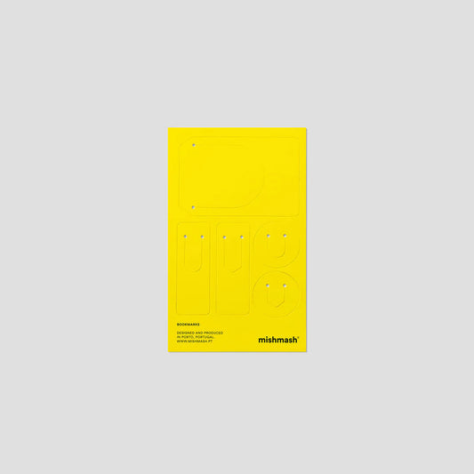 mishmash bookmarks - Yellow