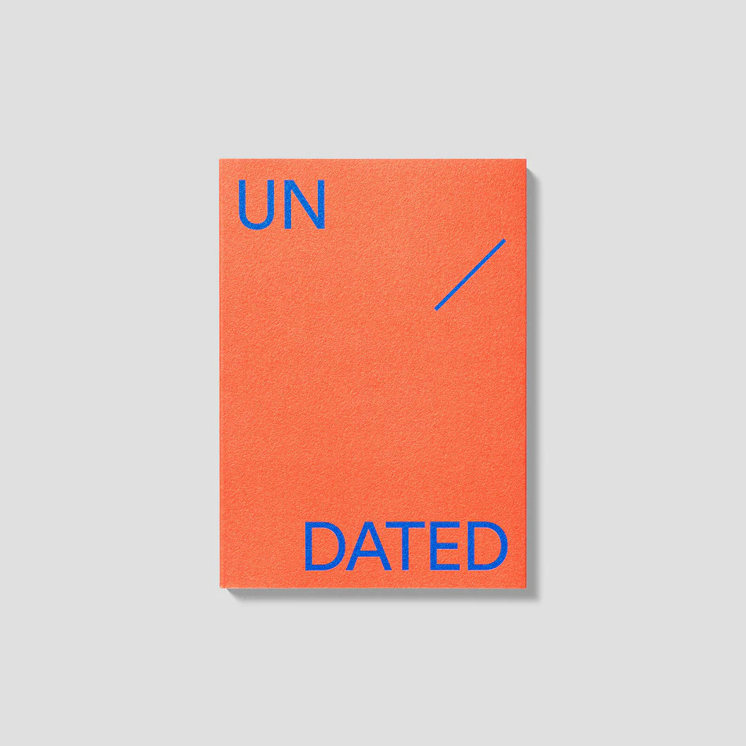 mishmash Undated A5 planner Time Block - Ember