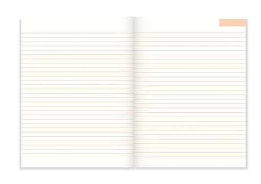 A-Journal Notitieboek - Flowers