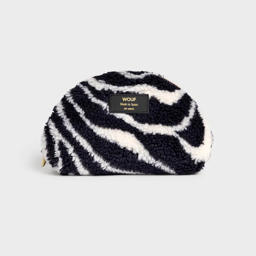WOUF - Zebra Teddy Pouch