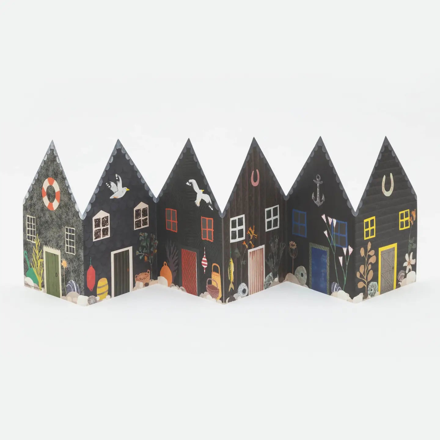 Hadley Kerstkaart - Vissershutten