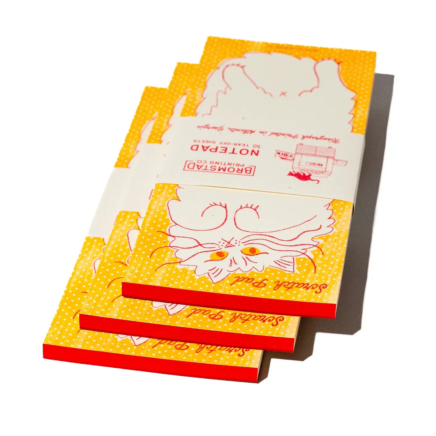 Notitieblok Pad Cat - Bromstad Printing Co.