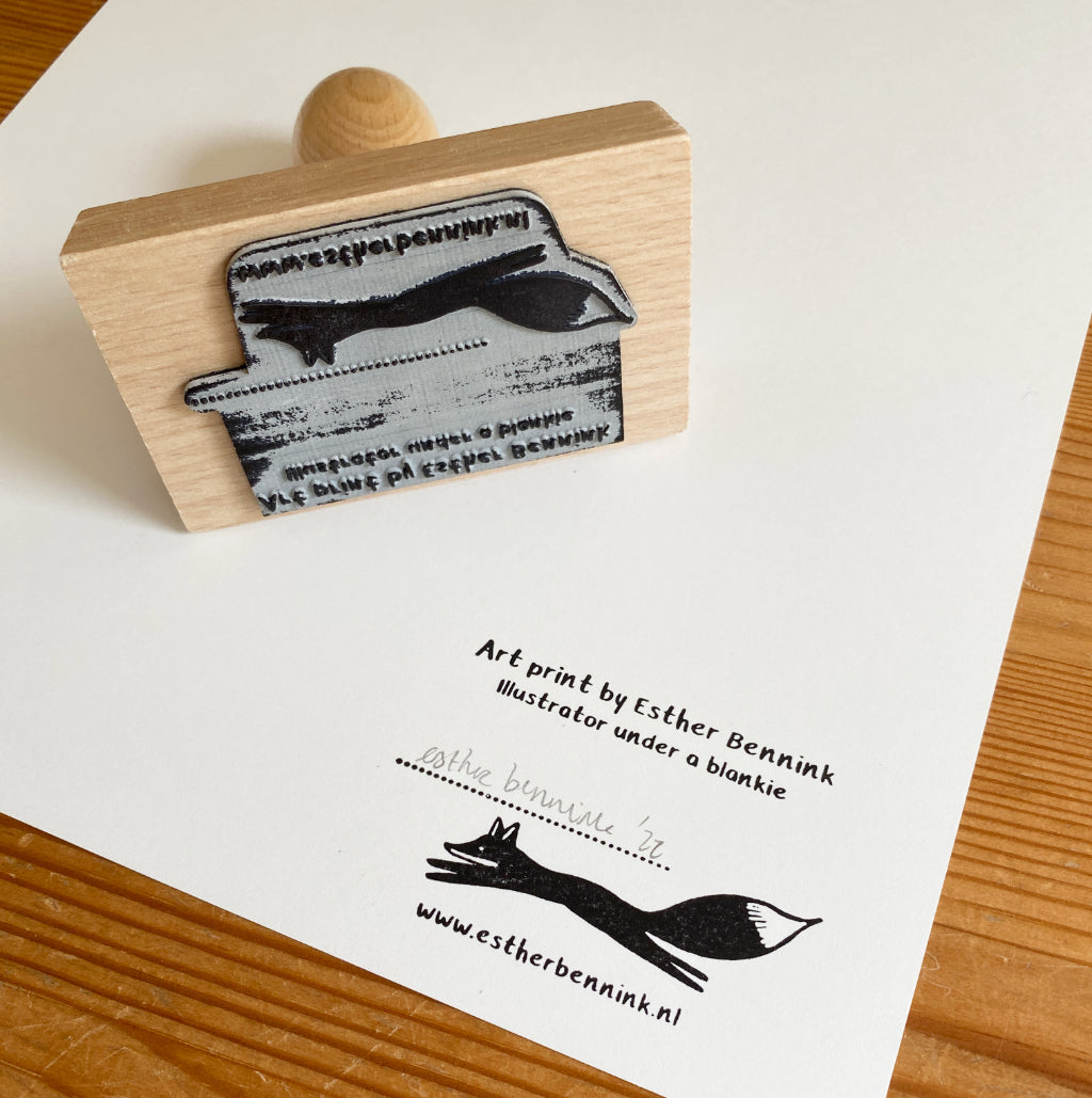 Esther Bennink, A4-Kunstdruck – Die Veranda