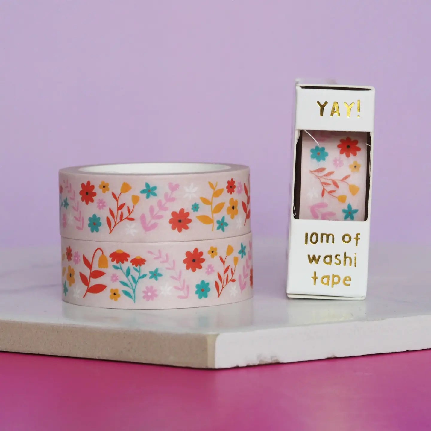 Nutmeg and Arlo Washi Tape - Light Florish