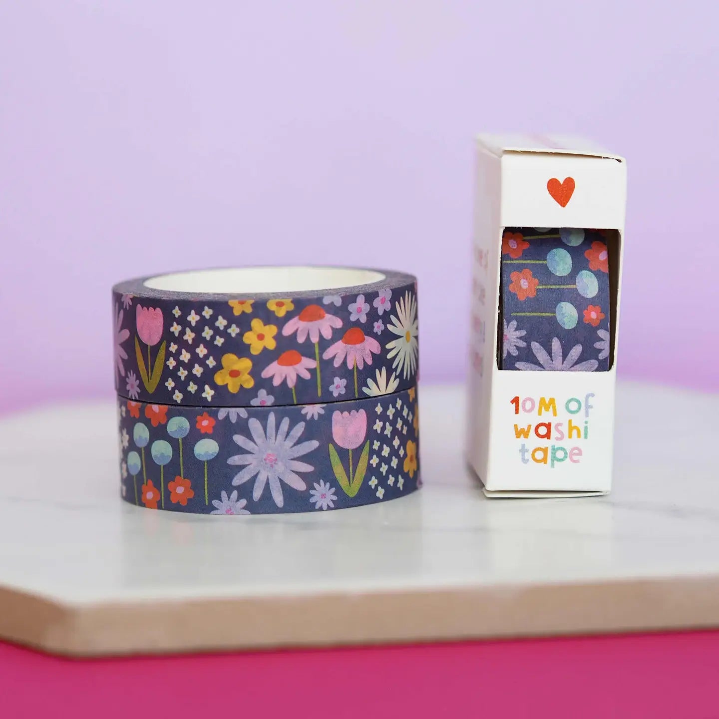 Nutmeg and Arlo Washi Tape - Flower Meadow
