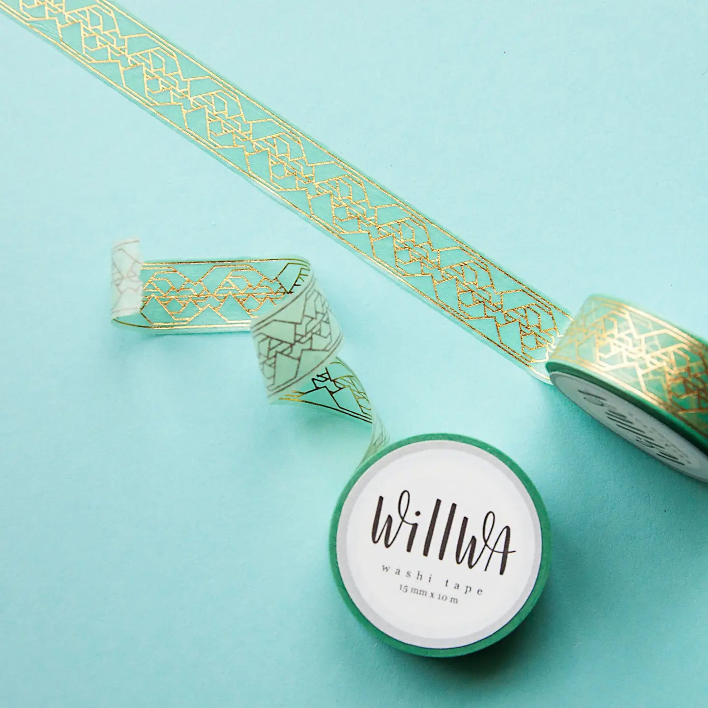 Willwa Washi tape - Gold reflection