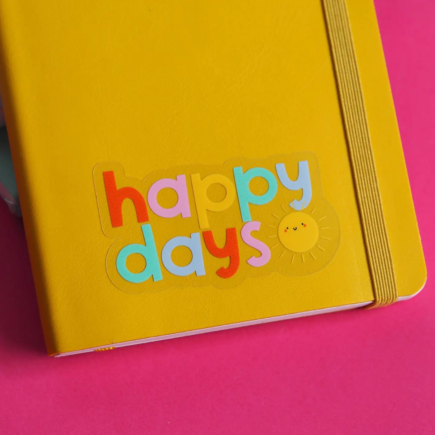 Nutmeg and Arlo Vinyl sticker - Happy Days