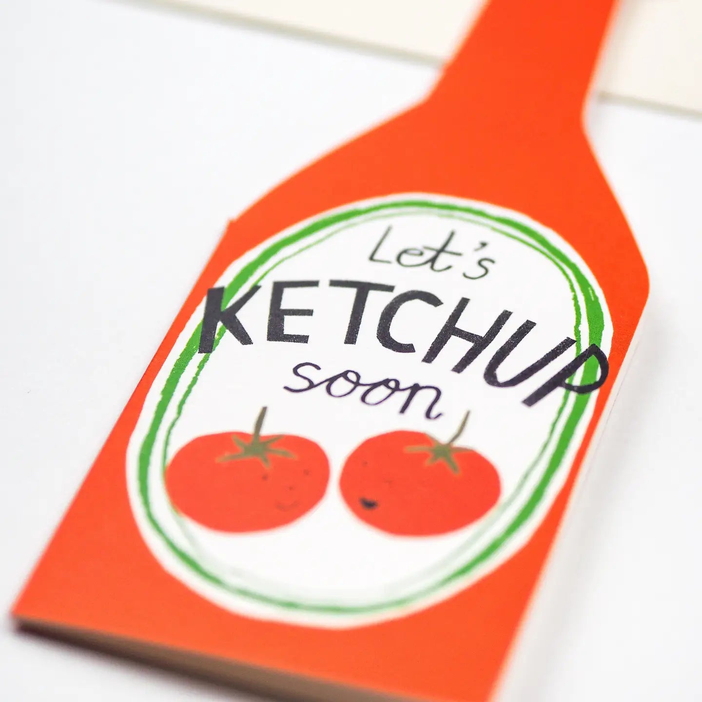 Wenskaart Let's Ketchup Soon - Hadley
