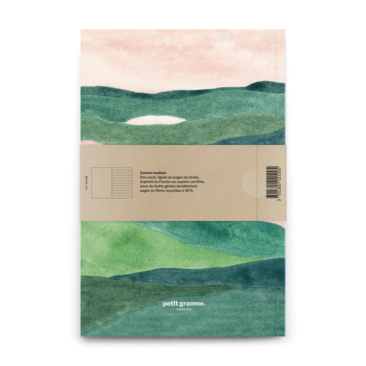 Petit Gramme Notitieboek Softcover - A5 Lemmenjoki (Dotted)