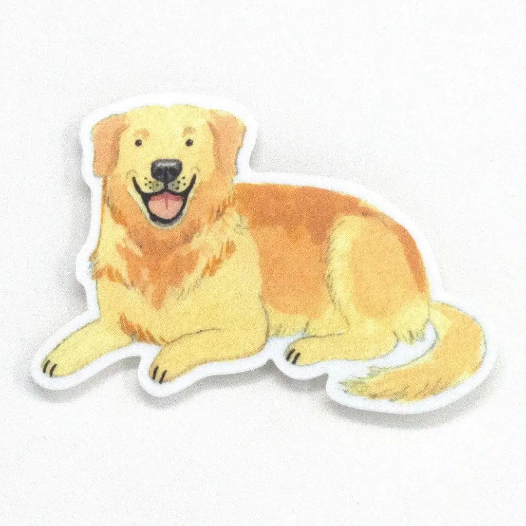 Golden Retriever - Aufkleber