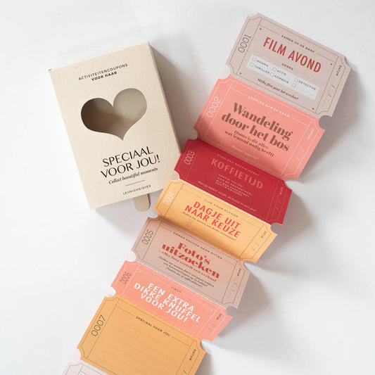 Leukigheidjes - "Speciaal voor jou" coupons Vrouw