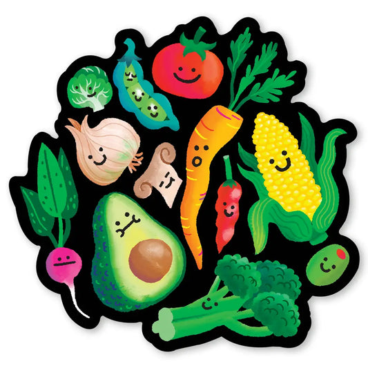 Sticker Party Mouse Studio - Vegetable Gang