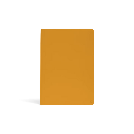 Karst Stone Paper Notitieboek A5 Softcover - Turmeric (Lined)