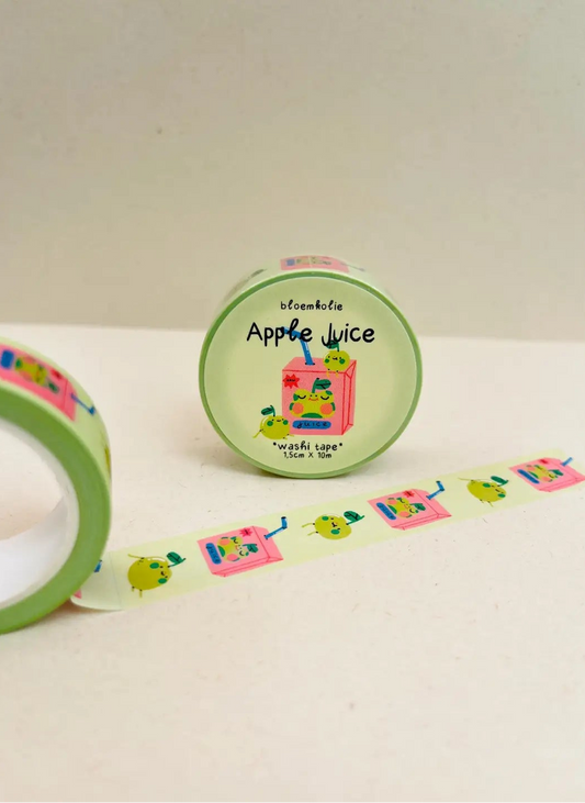 Bloemkolie Washi Tape - Applejuice