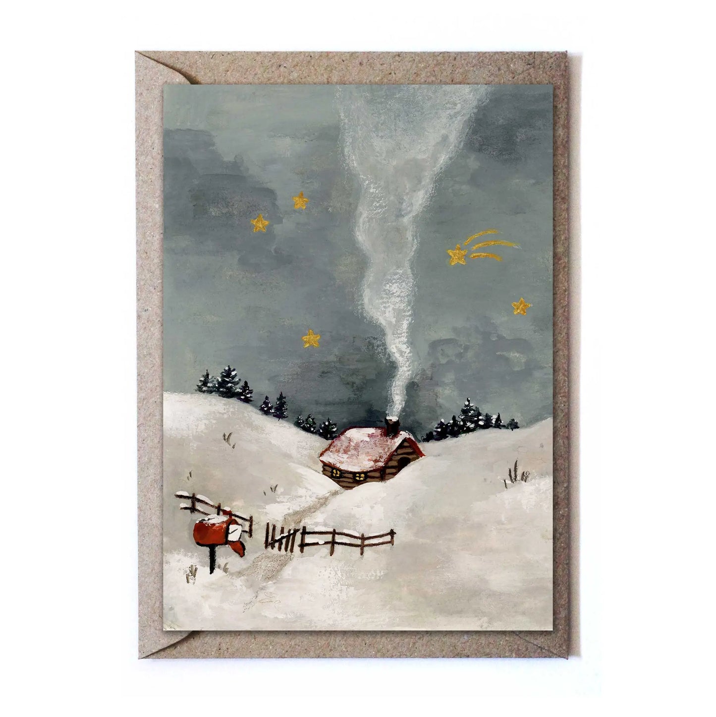 Studio Satsch Greeting card with envelope - Make a wish
