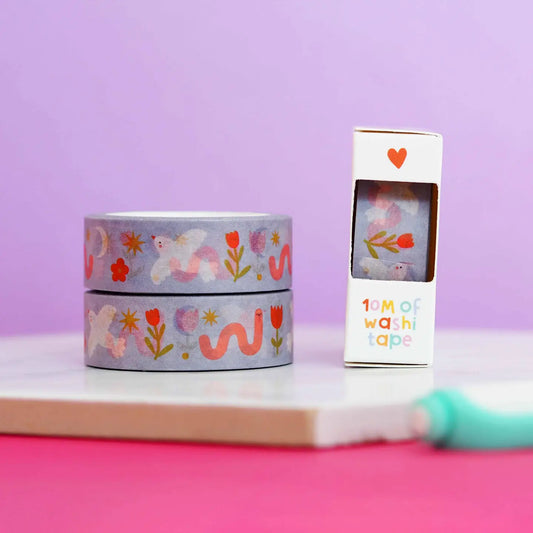Nutmeg and Arlo Washi tape - Early Bird