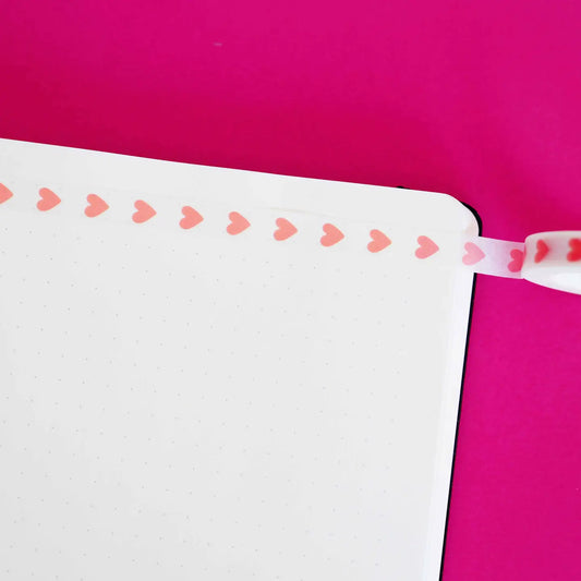 Nutmeg and Arlo Washi tape - Heart Checkbox (smal)