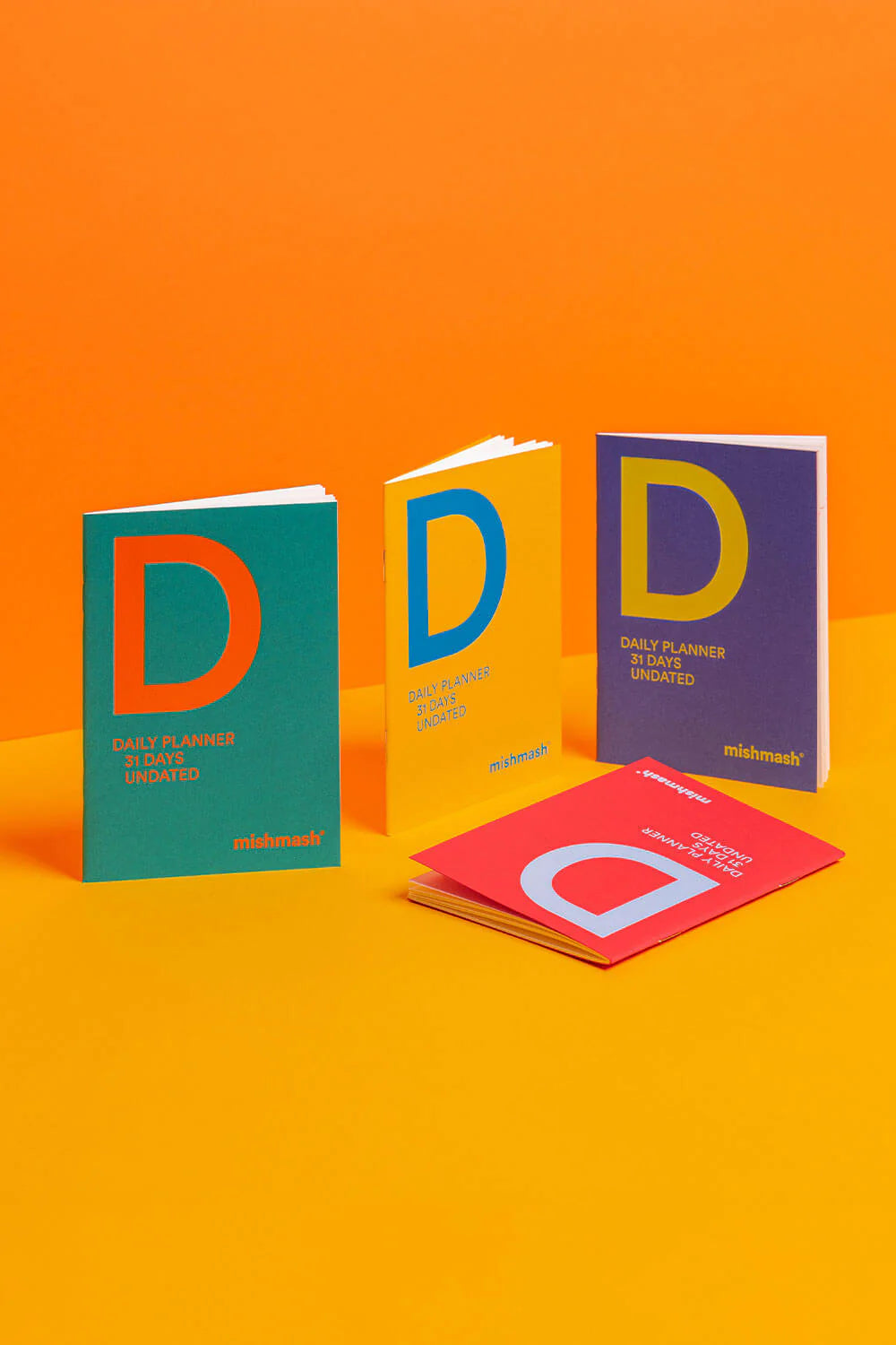 mishmash Daily Undated Planner A6 - Marrs Green
