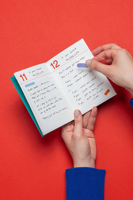 mishmash Daily Undated Planner A6 - Marrs Green