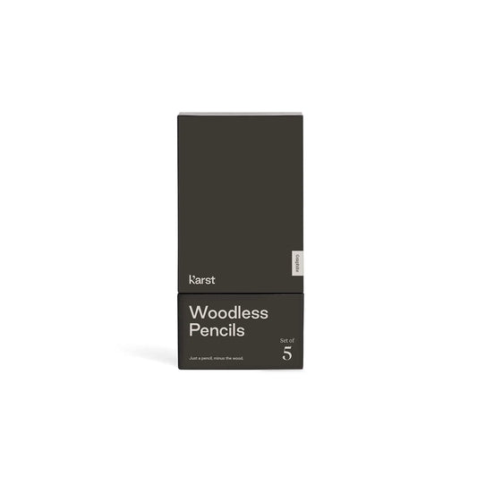 Karst Woodless Graphite Pencils 2B Black - 5 Pack