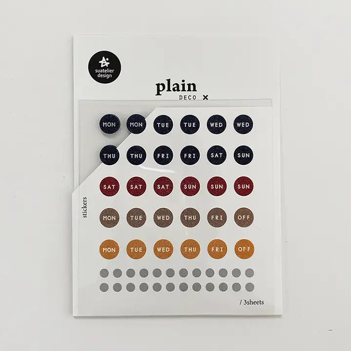Suatelier Design - Stickers 'Clear.28'